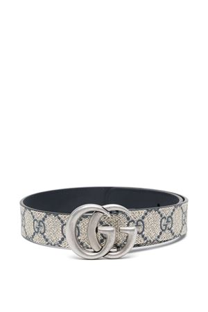 GG Supreme canvas children's belt GUCCI KIDS | 4327072ZG0G4060